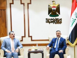 نائب رئيس مجلس الوزراء- وزير التخطيط، يلتقي رئيس ممثلية اقليم كردستان في بغداد