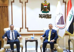نائب رئيس مجلس الوزراء- وزير التخطيط، يلتقي النائب محمود القيسي