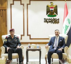 نائب رئيس مجلس الوزراء، وزير التخطيط، يلتقي رئيس جهاز مكافحة الارهاب