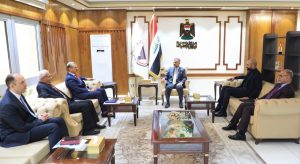 نائب رئيس مجلس الوزراء- وزير التخطيط، يلتقي رئيس رابطة المصارف العراقية الخاصة
