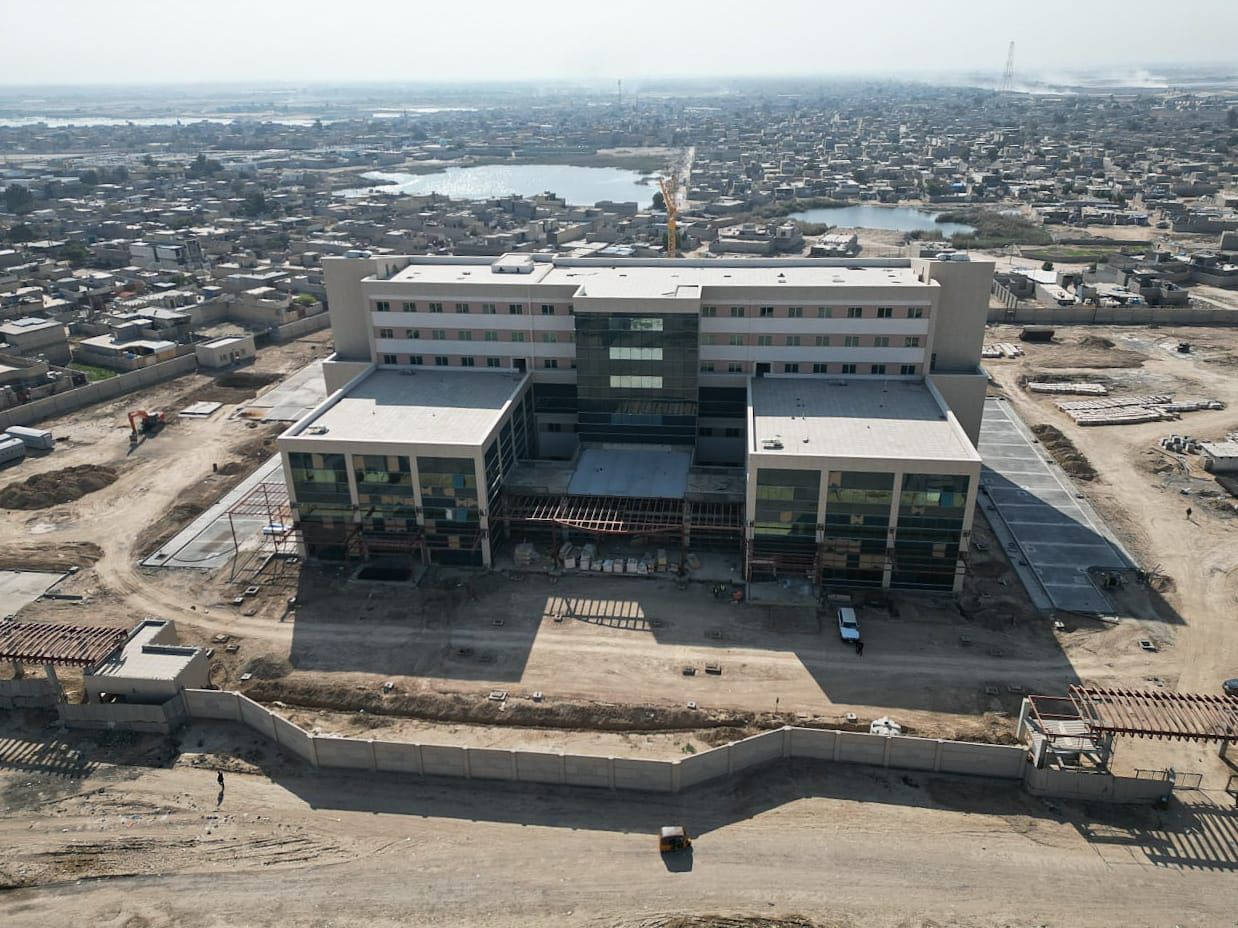Read more about the article Ministry of Planning announced the near completion of Al-Ma’amil Hospital (100 beds) in Al-Zawra district, Baghdad, by the end of this year