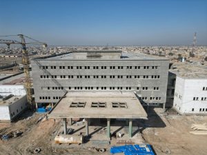 فرق المتابعة في وزارة التخطيط تنفذ زيارة ميدانية إلى مشروع مستشفى الحسينية العام سعة (200) سرير في بغداد