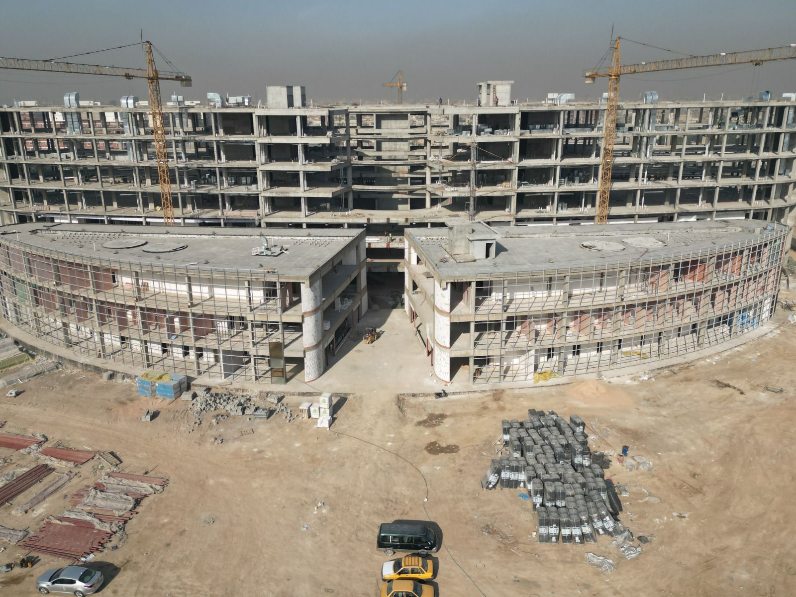 You are currently viewing The Ministry of Planning announced the progress of the completion stages of Al-Hurriya Hospital in Baghdad, at a rate of 54%, and its opening at the end of next year