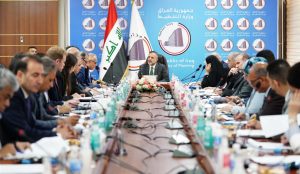 نائب رئيس مجلس الوزراء وزير التخطيط، يترأس الاجتماع الاول للجنة التوجيهية لتعزيز التعاون المشترك بين العراق والامم المتحدة