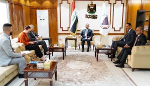 نائب رئيس مجلس الوزراء، يلتقي سفيرة استراليا في العراق