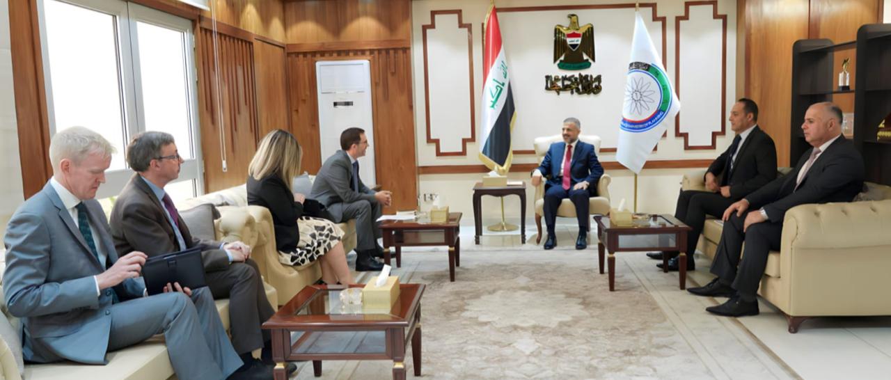 Deputy Prime Minister, minister of planning, meets the British ambassador, and are looking to develop the private sector. conducting a population census, Implementation of clean energy projects