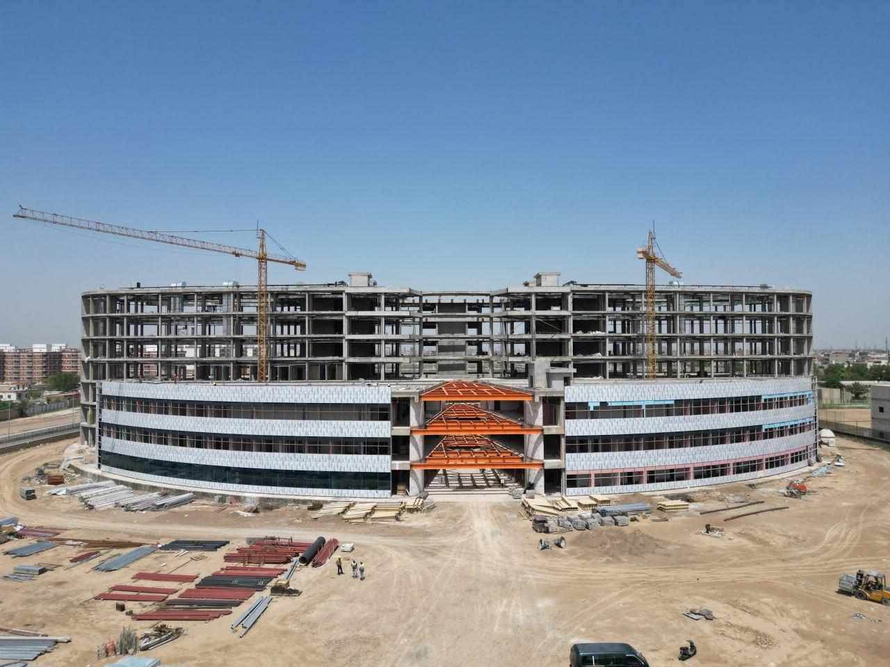 You are currently viewing الفرق المْتخصصة في وزارة التخطيط تُتابع ميدانيا مشروع إنشاء مستشفى الحرية في بغداد