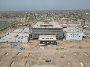 فرق المُتابعة في وزارة التخطيط تنفذُ زيارة ميدانية إلى مشروع مستشفى الحسينية العام سعة (200) سرير في بغداد