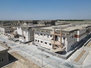الفرق المتخصصة بوزارة التخطيط تزورُ مشروع مستشفى الجبايش الجديد سعة 100 سرير في محافظة ذي قار