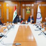 Deputy Prime Minister, Minister of Planning Dr. Muhammad Ali Tamim, Discusses with the Minister of Health, Dr. Saleh Al-Hasnawi, Mechanisms of work to accelerate the pace of completion of hospital projects throughout Iraq