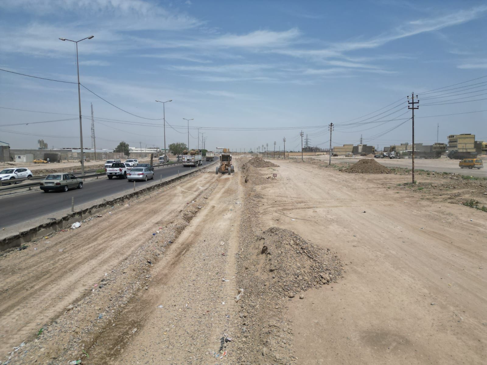You are currently viewing وزارة التخطيط تطّلع ميدانيا على مشروع تأهيل وتطوير مدخل (بغداد – سامراء)