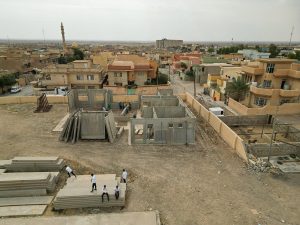 فرق وزارة التخطيط تصلُ لقضاء سنجار لتفقد مشروع بناء المدارس الجاهزة في القضاء