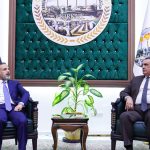Deputy Prime Minister, minister of planning, Arrives in Kirkuk Governorate, discusses with its governor the service reality, And the level of workflow in project implementation