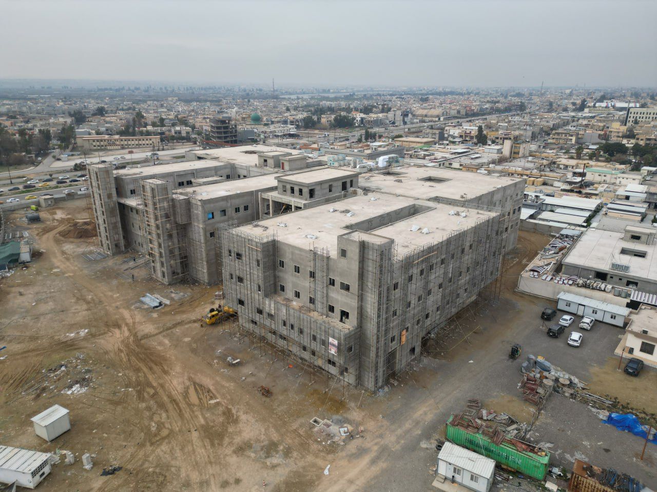 You are currently viewing وزارة التخطيط تزور مشروع إنشاء مُستشفى للولادة سعة (200) سرير في مدينة الموصل