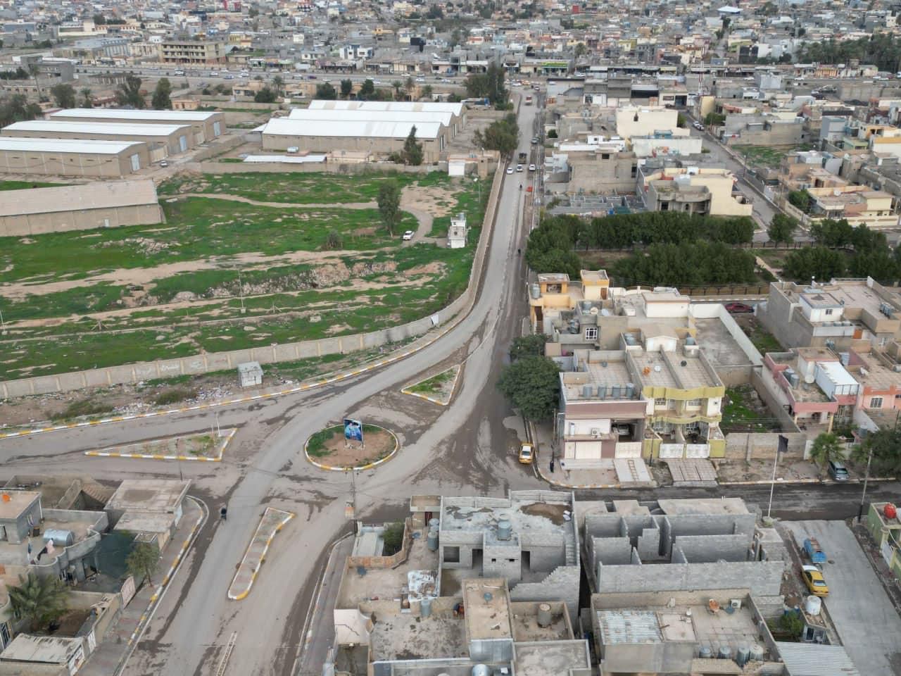 You are currently viewing وزارة التخطيط تتابعُ ميدانيا مشروع تأهيل وتطوير شوارع قضاء الطوز