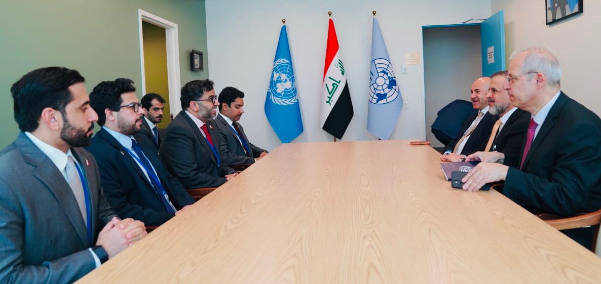 You are currently viewing نائب رئيس مجلس الوزراء – وزير التخطيط يبحث مع نظيره القطري في نيويورك، آفاق التعاون المشترك في المجالات الاقتصادية والاستثمارية وتبادل الخبرات