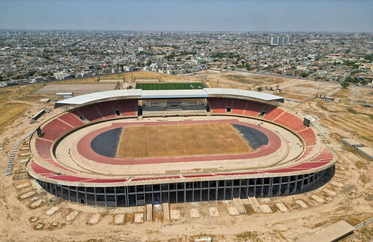 You are currently viewing بسعة 25 ألف متفرج وبنسبة إنجاز بلغت 86% وزارة التخطيط تتابع ميدانياً مشروع تأهيل ملعب كركوك الأولمبي