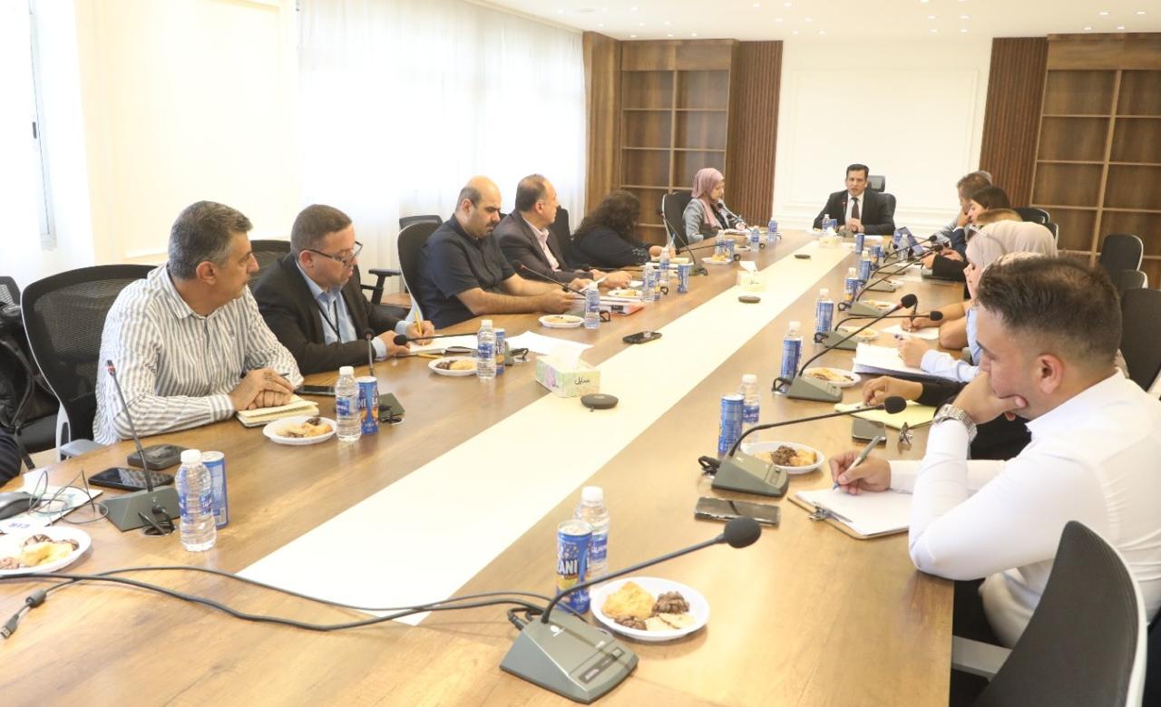 You are currently viewing وزارة التخطيط تناقش مع البنك الدولي مشاريع إعادة تأهيل وتطوير المناطق الحضرية في المحافظات