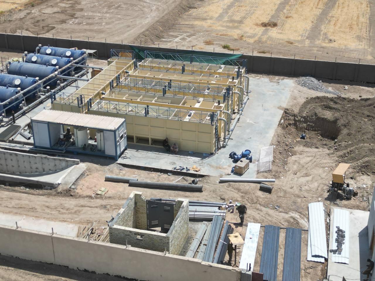 You are currently viewing وزارة التخطيط تطّلع على مراحل مشروع تجهيز ونصب مجمع ماء الناصرية – السدة في محافظة بابل