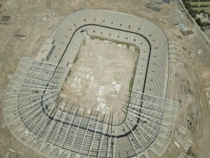 Read more about the article سعته (30) ألف متفرج ويضم فندقًا بأربعة نجوم …وزارة التخطيط تتابع ميدانيًا مشروع إنشاء ملعب السنبلة الأولمبي في الديوانية