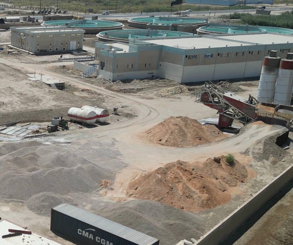 You are currently viewing وزارة التخطيط تتابع ميدانياً تنفيذ مشروع ماء الشامية الجديد في الديوانية