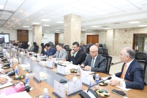 Read more about the article المجلس الدائم لتطوير القطاع الخاص يعقد اجتماعاً موسعاً في وزارة التخطيط ويقر توصيات لتعديل النظام الداخلي، ويستعرض التقرير المالي وسقوف الاشتراكات للاعضاء