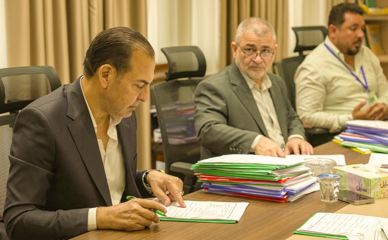 Read more about the article إنجاز أكثر من 141 هوية تصنيف وتجديد خلال جلسة لجنة المقاولين الـ(137)