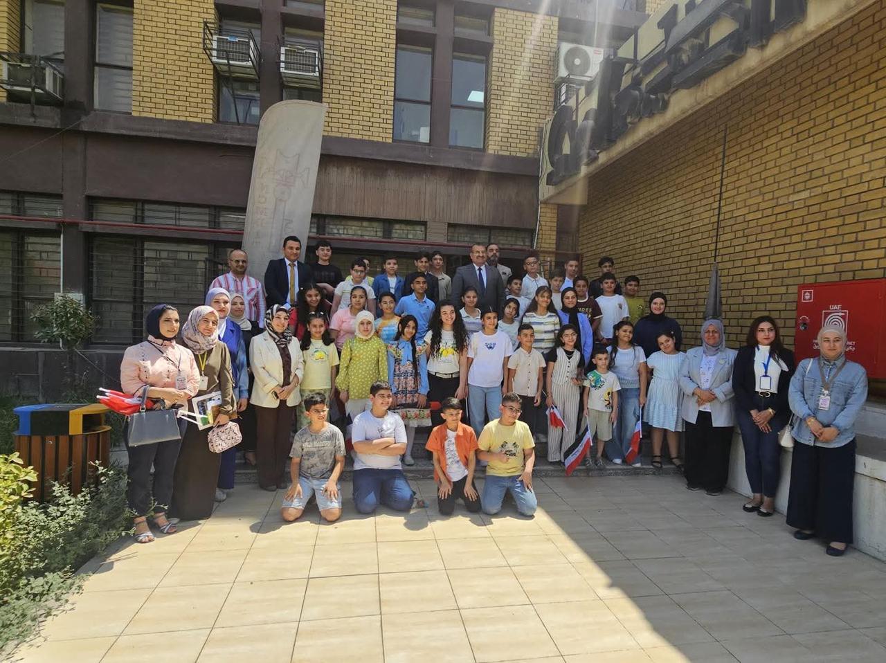 You are currently viewing المركز الوطني للتطوير الاداري في وزارة التخطيط يستضيف طلبة برنامج “المُبتكر الجديد – مُستقبل العراق 2025”