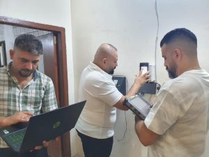 Read more about the article إنجاز ربط مديرية تخطيط محافظة ديالى بالنظام الموحد للبصمة الالكترونية بمركز الوزارة