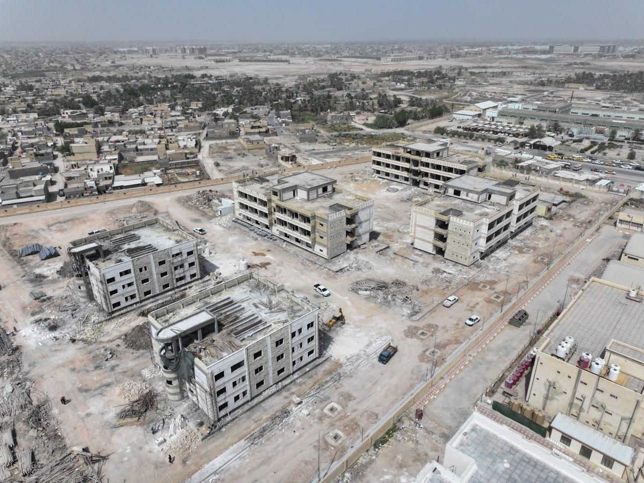 You are currently viewing وزارة التخطيط تتابع مشروع دور وشقق التدريسيين في جامعة المثنى