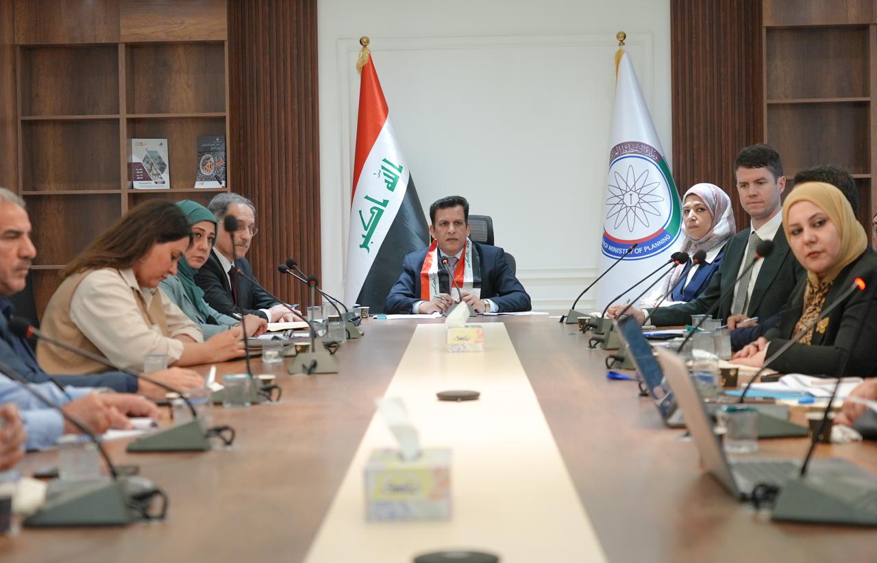 Read more about the article وزارة التخطيط تواصل مناقشة مشروع بناء التحول العادل والشامل (بيت)