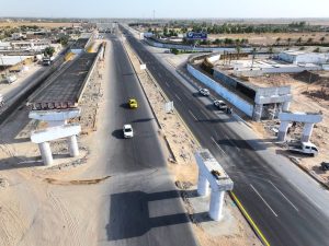 Read more about the article وزارة التخطيط تتابع ميدانياً مشروع إنشاء تقاطع مُجسر على محور كربلاء – نجف بنسبة إنجاز بلغت 86%