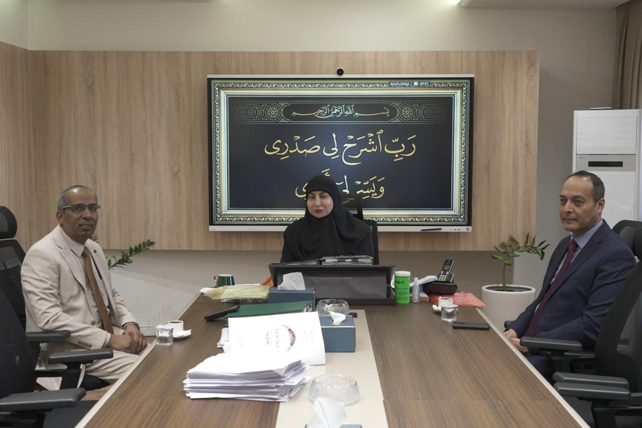 Read more about the article وزارة التخطيط تبحث مع المعهد العربي للتخطيط آليات تطوير القيادات الإدارية وبناء القُدرات الوطنية