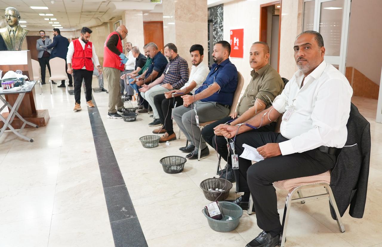 Read more about the article وزارة التخطيط تُنظّم حملة للتبرّع بالدم دعماً لمرضى السرطان