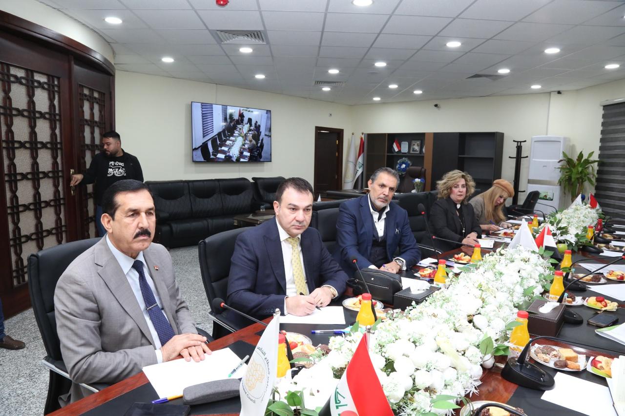 You are currently viewing مجلس تطوير القطاع الخاص يناقش مع رئيس الجهاز المركزي للتقييس والسيطرة النوعية آليات تطبيق علامة الجودة والمواصفة العراقية