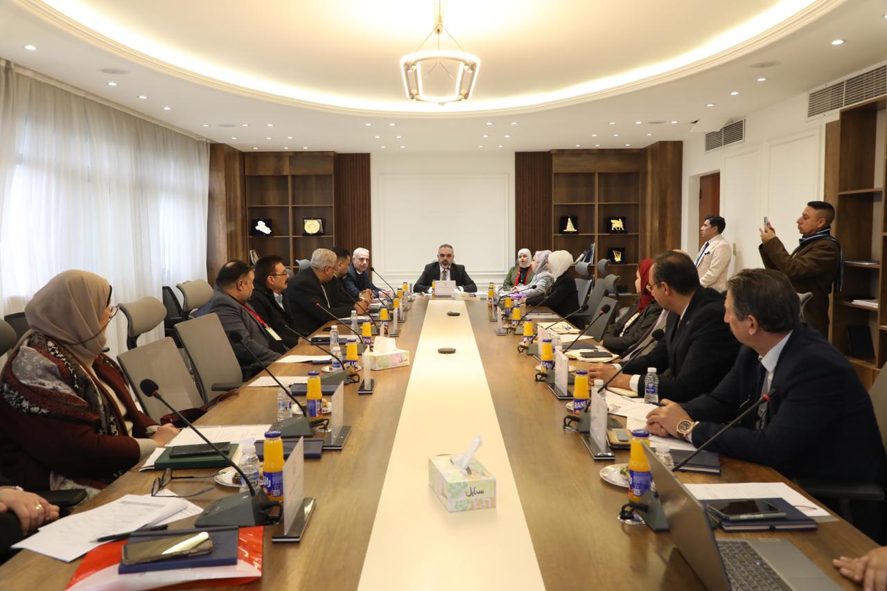 You are currently viewing هيأة الاعتماد العراقية في وزارة التخطيط تعقد اجتماعها الدوري وتناقش خطتها للعام المقبل