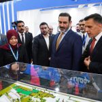 وزير التخطيط وكالة الدكتور خالد بتال النجم يجري زيارة الى معرض بغداد الدولي ويتفقد جناح وزارة التخطيط