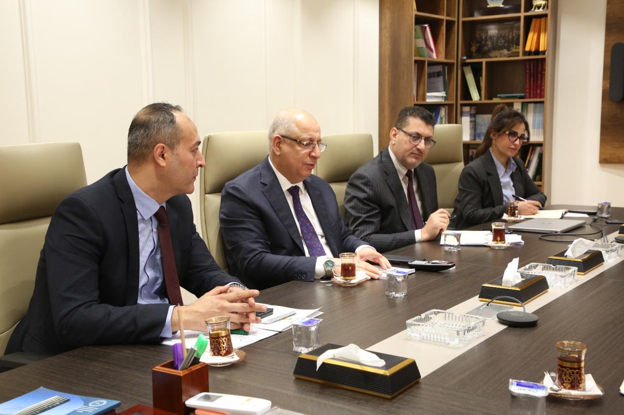 Read more about the article وزارة التخطيط تناقش مع فريق الأمم المتحدة آليات إنشاء صندوق المانحين