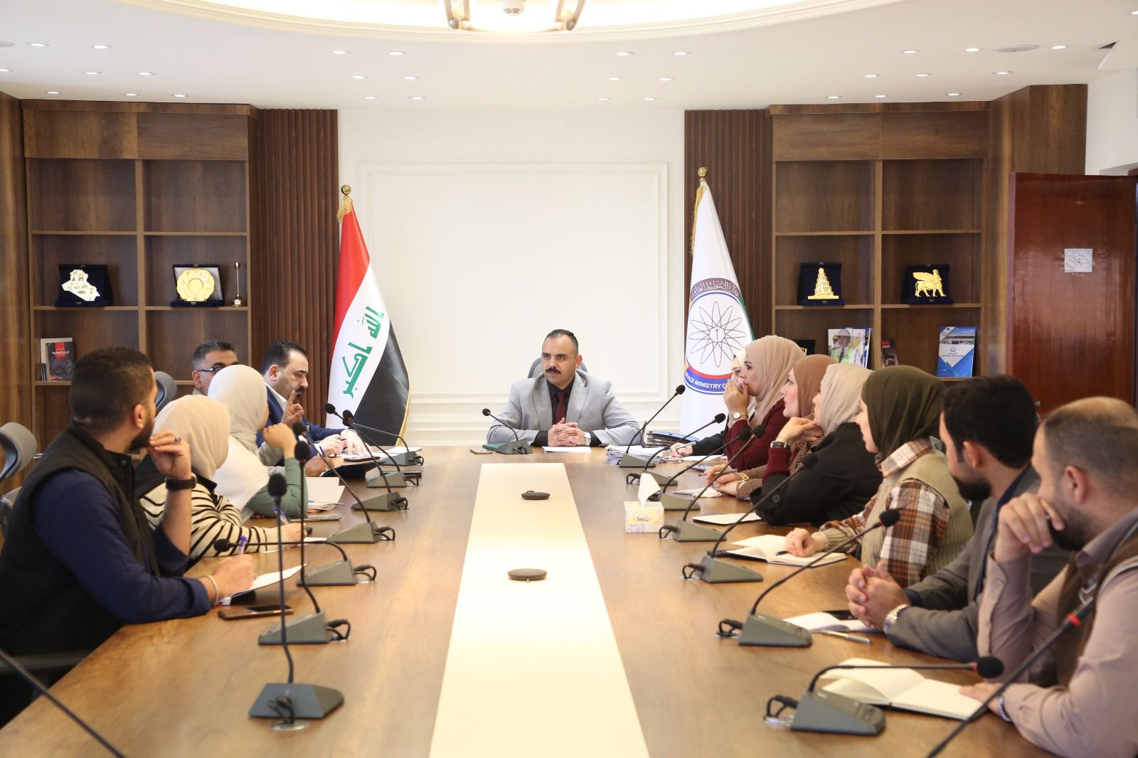 You are currently viewing وزارة التخطيط تعزز كفاءة الطاقة وإدارة المخاطر المؤسسية وفق المعايير الدولية