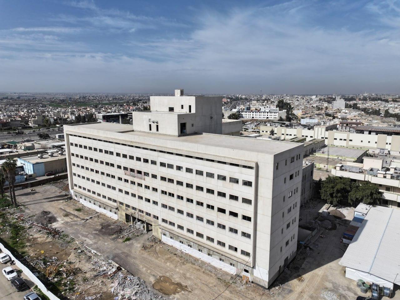 You are currently viewing وزارة التخطيط تعلنُ عن تحقيق نسب إنجاز مُتقدمة في مشروع تأهيل مستشفى السلام التعليمي في محافظة نينوى