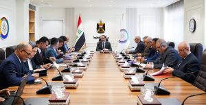 وزير التخطيط وكالة يترأس اجتماعاً حكومياً لمناقشة التشريعات الضابطة لرواتب موظفي الدولة