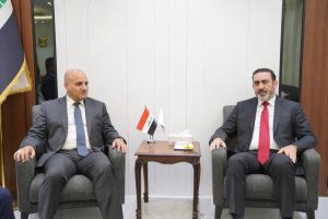 وزير التخطيط وكالة يلتقي محافظ ديالى ويبحثان الواقع التنموي والخدمي في المحافظة