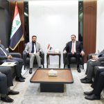 وزير التخطيط وكالة يبحث مع محافظ ميسان واقع المشاريع في المحافظة وسبل انجازها