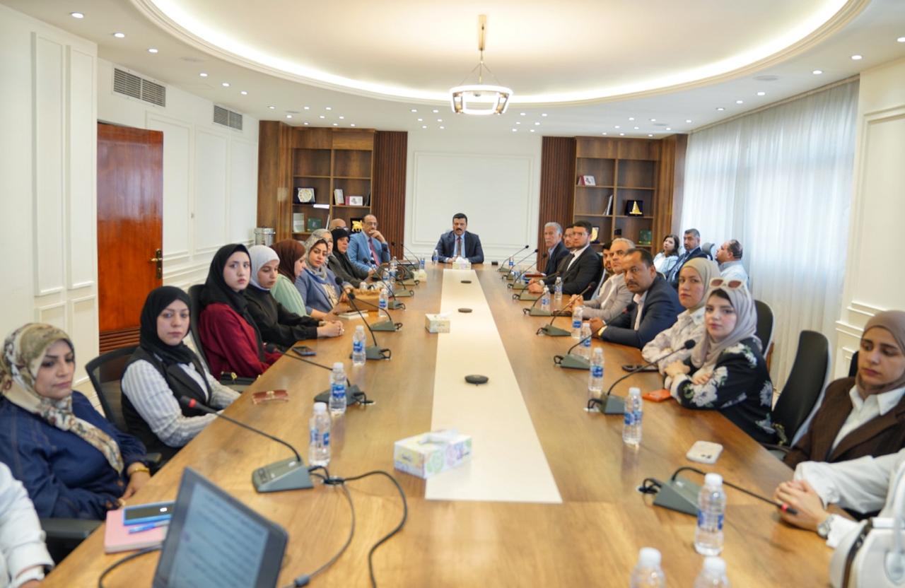 You are currently viewing وزارة التخطيط تستقبل وفداً من طلبة الدراسات العليا في الجامعة المستنصرية