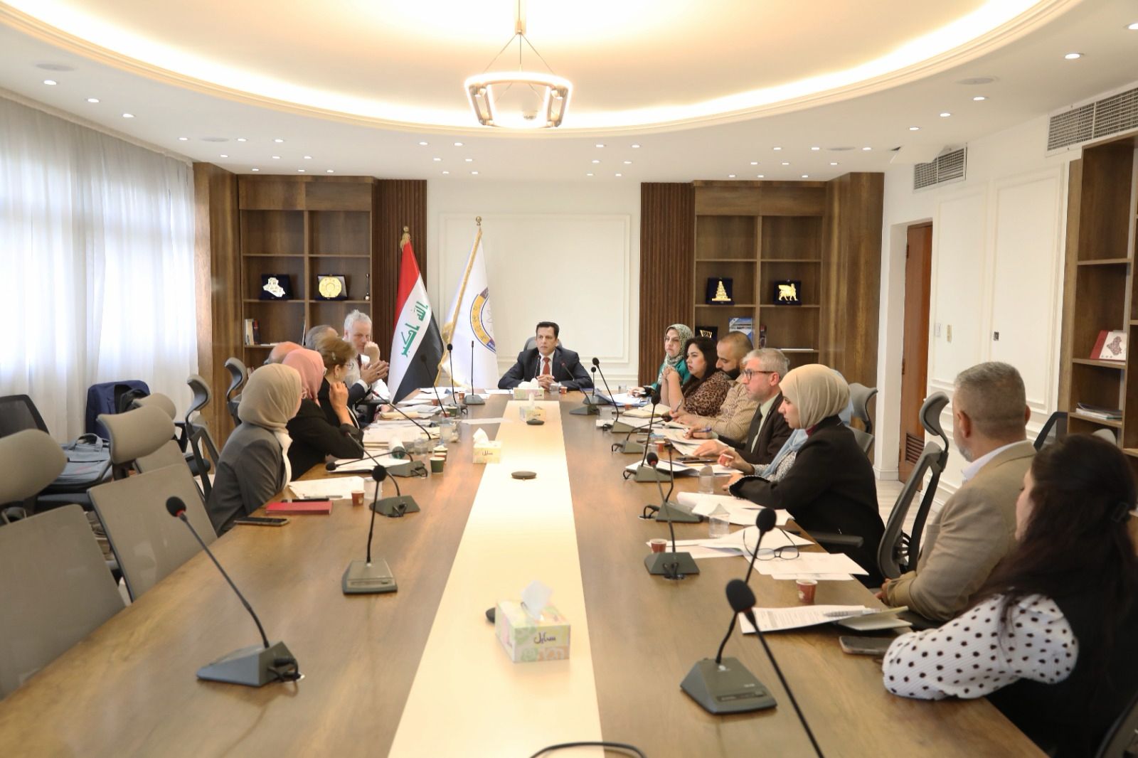 You are currently viewing وزارة التخطيط تبحث مع الوكالة الألمانية للتعاون الدولي مشروع المدن المراعية للمُناخ ضمن برنامج تعزيز الحوكمة المحلية الشاملة