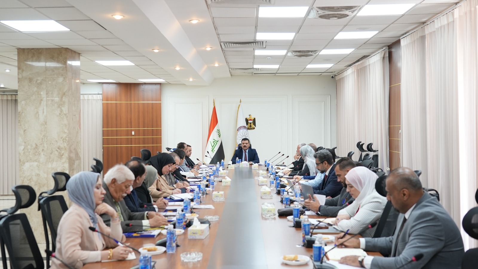 You are currently viewing وزارة التخطيط تعقدُ الاجتماع الأول للجنة التوجيهية لمُتابعة إعداد الاستراتيجية الوطنية للتحول نحو الاقتصاد المُنظم