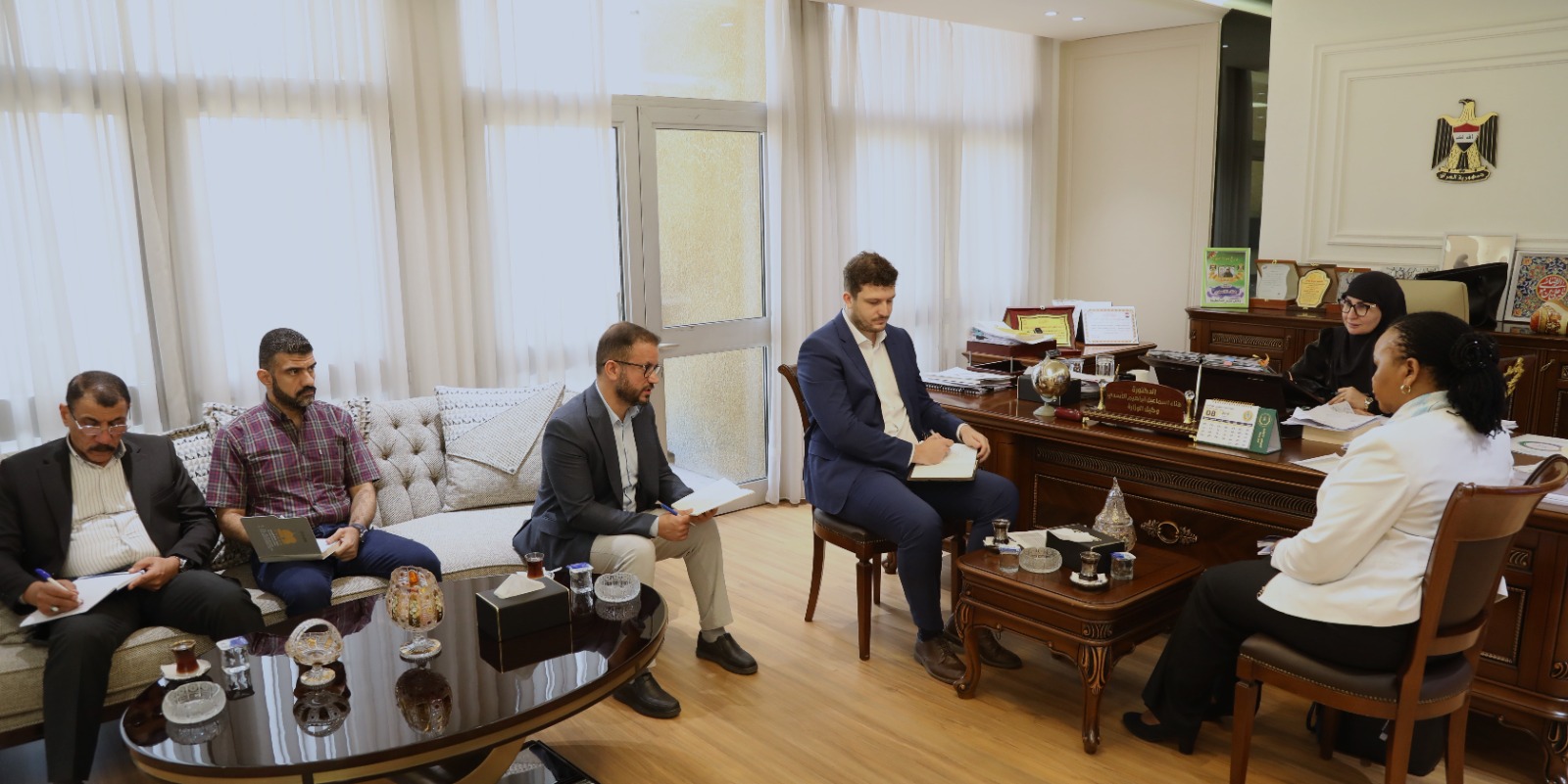 You are currently viewing وزارة التخطيط تناقشُ مع برنامج الأمم المُتحدة الإنمائي آليات الدعم لإعداد الاستراتيجية الشاملة لدعم الاقليات في العراق