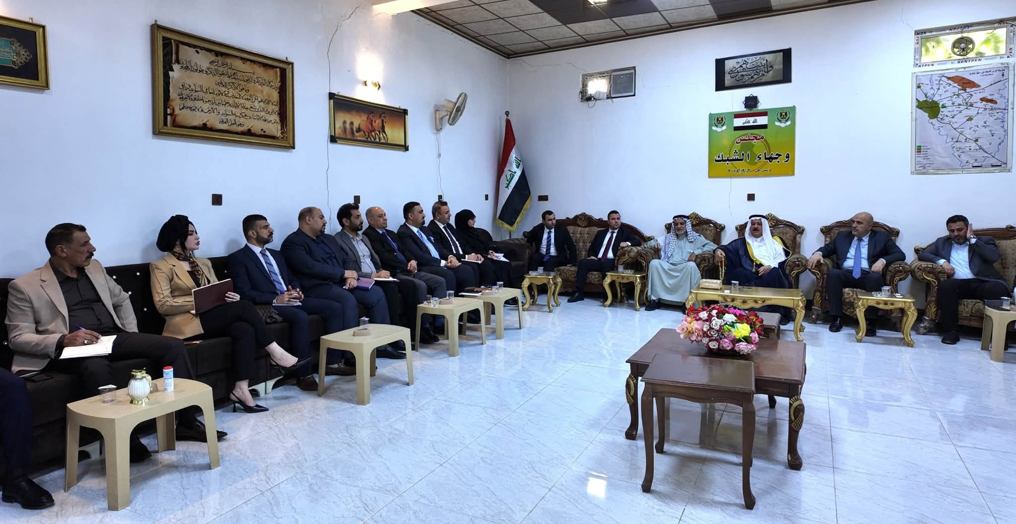 Read more about the article في اطار اعداد استراتيجية تنموية داعمة للأقليات في العراق وكيل وزارة التخطيط تلتقي ممثلي الشبك في محافظة نينوى