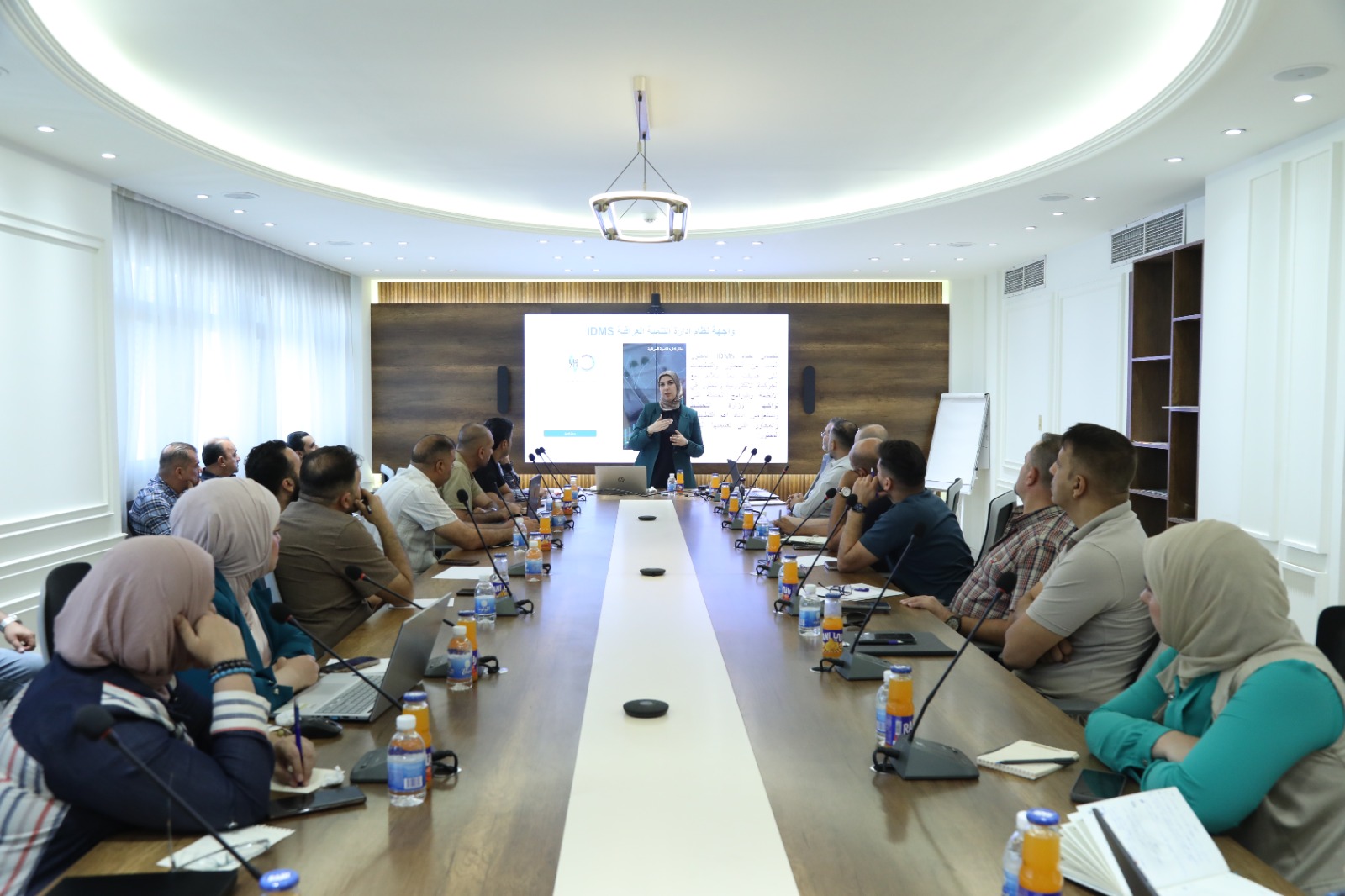 You are currently viewing وزارة التخطيط تعقدُ ورشة عمل لشرح آليات نظام إدارة التنمية العراقية المُطور (IDMS)