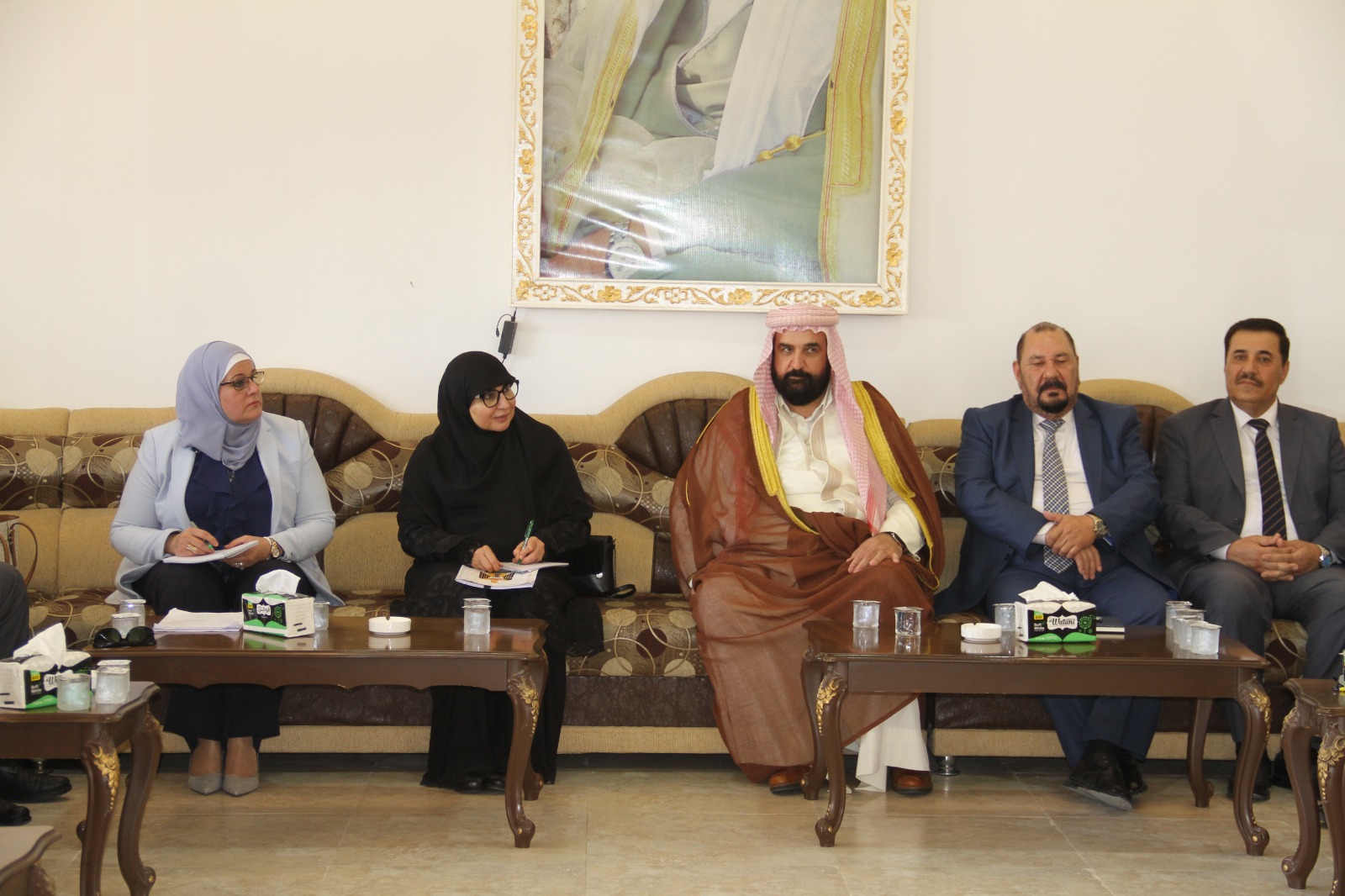 You are currently viewing وكيل وزارة التخطيط تلتقي عددا من ممثلي الديانة الايزيدية في محافظة نينوى